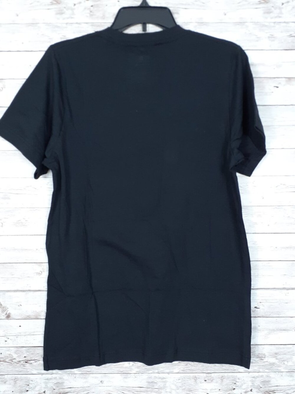 Halloween Adult Crew Neck T-Shirt M Tee Creep It Real Skeleton Black 991A - Picture 2 of 3